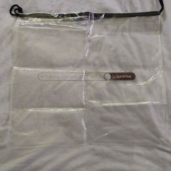 LeSportsac Stella McCartney Dust Bag 18" x 16" Clear plastic - Picture 1 of 2